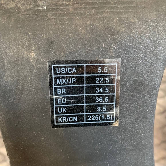 Black Peep Toe Ankle Booties - Picture 5 of 13